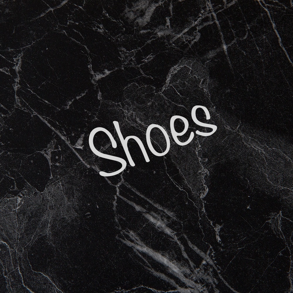 Shoes below
